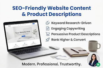 write seo friendly website content