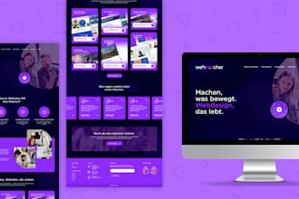 design a modern website UI UX in figma