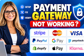 integrate stripe paypal payment gateway on wordpress, shopify and cms website