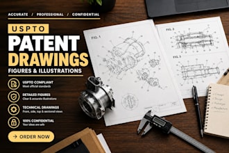 do uspto design patent drawings, patent figures consumer product illustrations