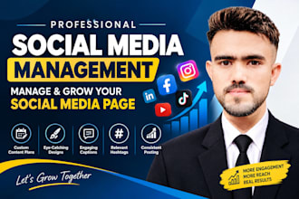 manage and grow your social media page