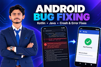 resolve android app bugs, crashes and errors quickly