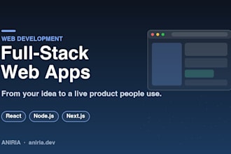build a full stack web app with react and node js