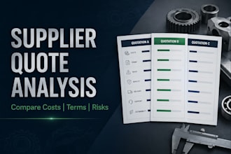 compare chinese supplier quotations and identify hidden costs