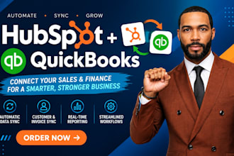 integrate your hubspot CRM with quickbooks online