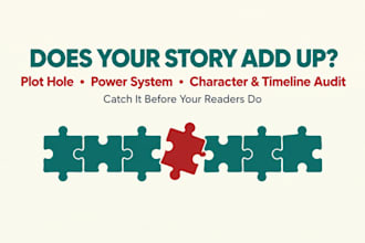 audit plot holes, power system, and character consistency in your novel