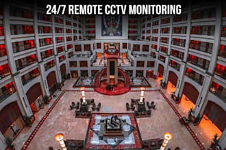provide remote cctv monitoring for hotels and resorts