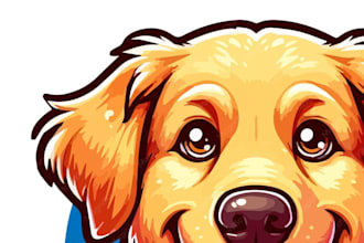 design pet shop, cat, dog custom logo for your website, business