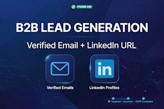 b2b leads generation targeted email list building