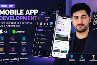 build your custom mobile app from idea to launch