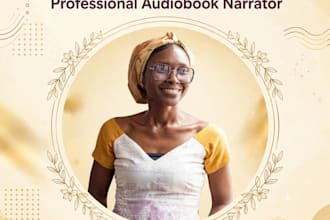 narrate your audiobook with warm british female voice over