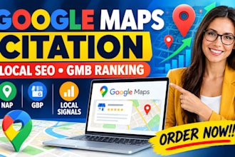 optimize google business  profile for local SEO, maps ranking and citation