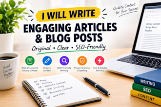 write engaging articles and blog posts