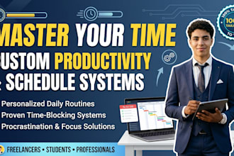 build a custom time management system and routine for your schedule