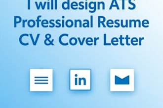 write professional CV and resume for ksa and gulf jobs