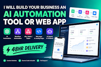 build a custom ai automation web app for your small business