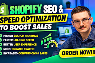 do shopify SEO and speed optimization to boost rankings and sales