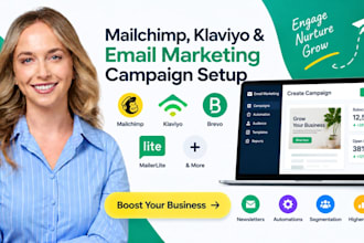 mailchimp klaviyo email automation campaign setup