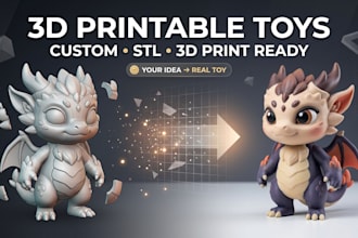 design 3d toy, 3d printable toy, 3d toy figure, 3d sculpting, 3d articulated toy