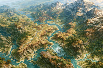 make a fantasy map for your dnd game