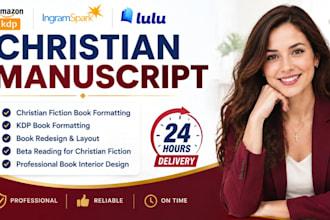 format prayer journal kdp book redesigned, beta read christian fiction book