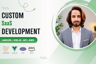 develop custom saas web applications with laravel