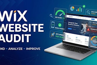 audit your wix website and identify issues affecting performance