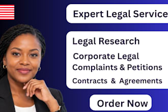 draft US legal documents as a paralegal