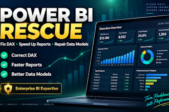 fix and optimize your power bi dashboard dax and data model