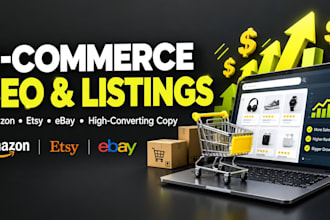 be an ecommerce specialist and product listing expert