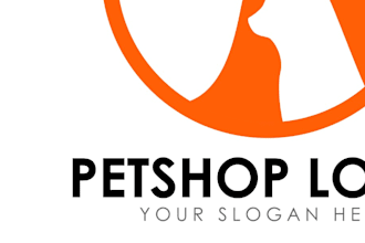 design custom pet logo design dog, cat, animal branding