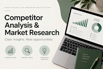 do competitor analysis and market research