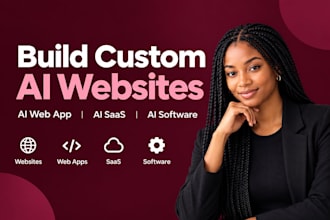 build ai website, ai web app, ai software developer, ai website development