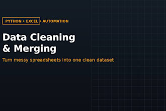 clean merge and organize your messy data files