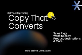 write persuasive sales copy that convert