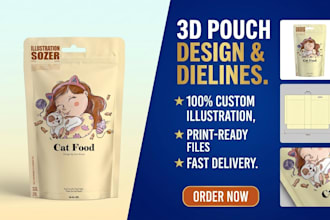 design a premium pouch for your business