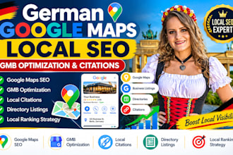 do german monthly website local seo , aeo, geo for german google ranking
