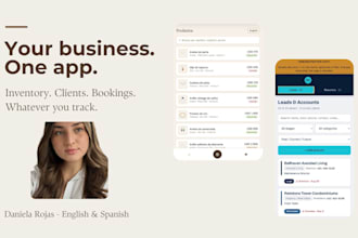 build a custom web app for your small business with database and login