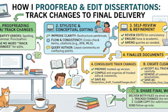 proofread your doctoral dissertation to be committee ready