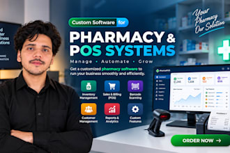 build custom pharmacy pos and management software