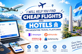 help you find cheap flights and hotels on argentine travel platform