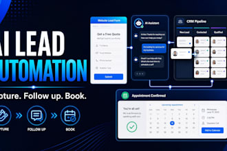 build an ai lead capture and appointment booking system for your business
