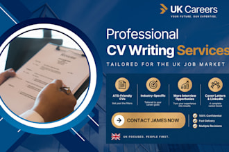 rewrite your CV as an ex UK recruiter, ats optimised, and interview focused