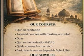 be your best female quran tutor for kids and sisters
