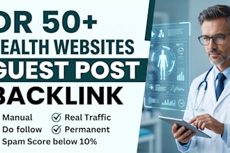 build health backlinks with premium health guest posts
