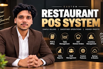 build a custom restaurant pos and billing system