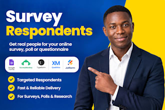 get valid survey respondents for any online survey questionnaire, voting polls