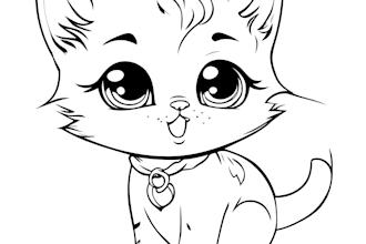 create printable coloring pages and illustrations