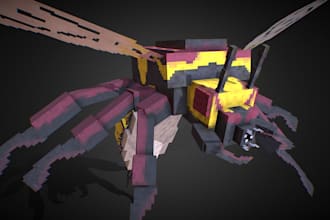 make blockbench entities with animations and textures