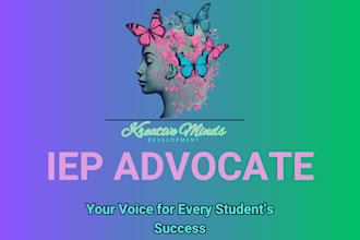 advocate for iep and 504 plans